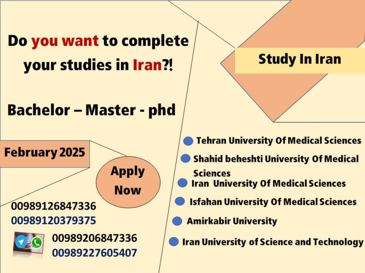 study in Iran