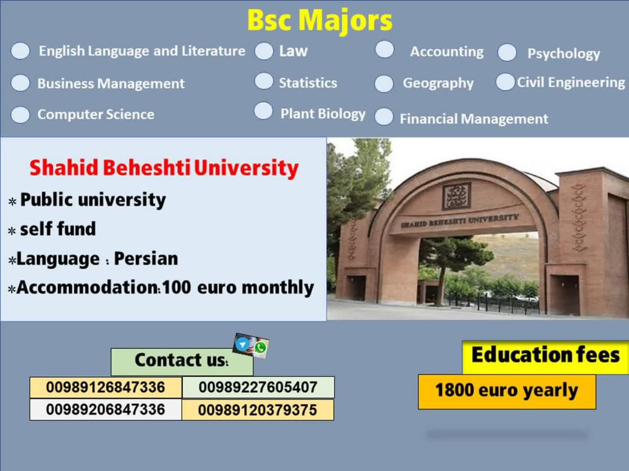 shahid beheshti university